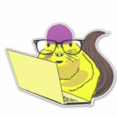 リスいけなル#78 シール (正面)