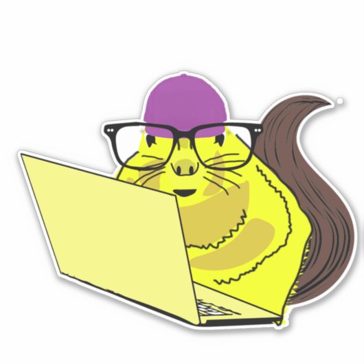 リスいけなル#78 シール (正面)