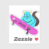 リスいけなル#793ブレットスケートボード シール (シート)