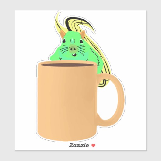 リスいけなル#800 シール (シート)