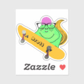 リスいけなル#817ブレットスケートボード シール (シート)