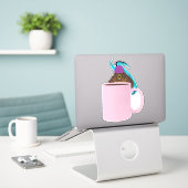 リスいけなル#841 シール (デスク上のノートパソコン)