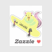 リスいけなル#914ブレットスケートボード シール (シート)