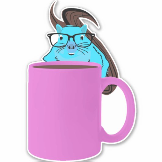 リスいけなル#938 シール (正面)