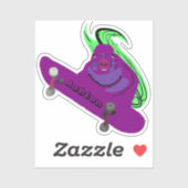 リスいけなル#981名前をカスタムするスケート シール (シート)