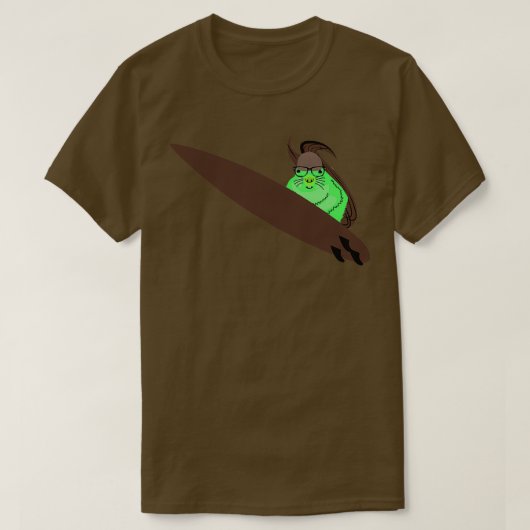 リスいけなレル178サーフィン Tシャツ (デザイン正面)