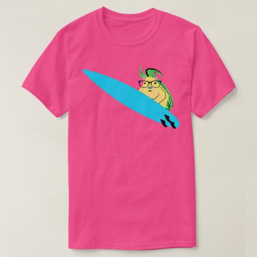 リスいけなレル194サーフィン Tシャツ (デザイン正面)