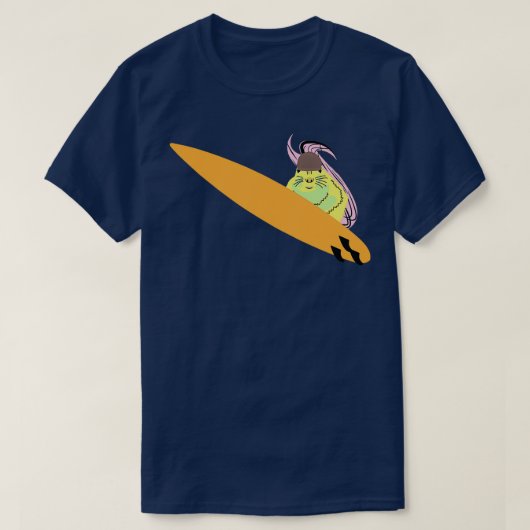 リスいけなレル510サーフィン Tシャツ (デザイン正面)