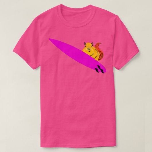 リスいけなレル648サーフィン Tシャツ (デザイン正面)