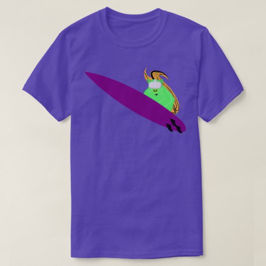 リスいけなレル683サーフィン Tシャツ (デザイン正面)