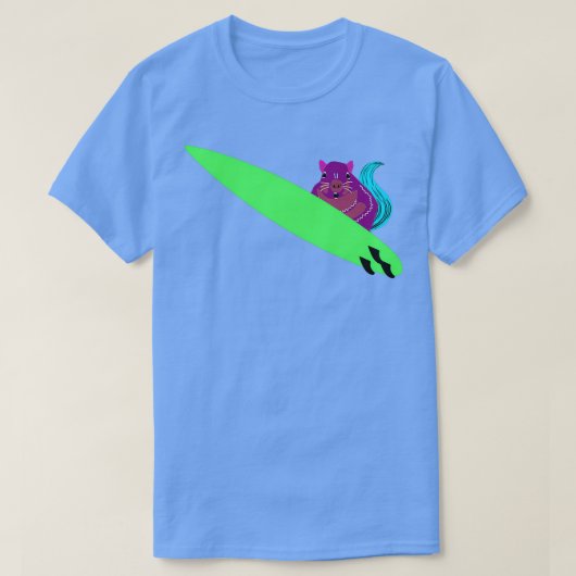 リスいけなレル692サーフィン Tシャツ (デザイン正面)