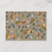 リスおむつラッフル赤ちゃんシャワーエンクロージャカード エンクロージャーカード (裏面)