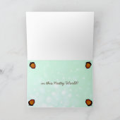 リスおもしろいは人生をより友情にする カード (内部)