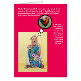 リスおもしろいキー・ユーモア・ジョーク・バレンタイン・カード