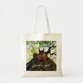 リスおもしろいクかわいい動物こんにちは トートバッグ