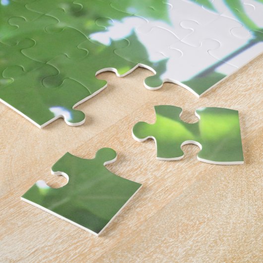 リスおもしろいルが木にぶら下がった浮かび上がる ジグソーパズル (側面)