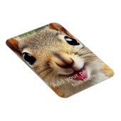 リスおもしろいル冷蔵庫用マグネット – かわいいキッ予測できなト マグネット (右側)