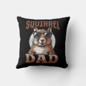 リスおもしろいル動物リスパパ クッション (裏面)