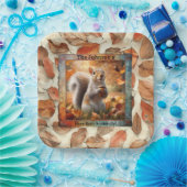 リスおもしろいル紙プレート ペーパープレート (パーティー)