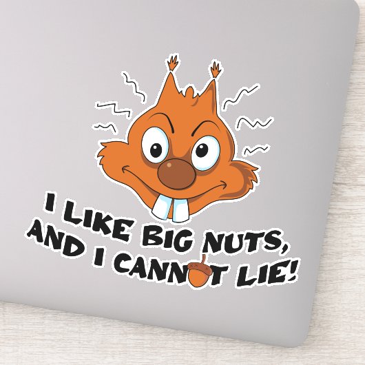 リスおもしろいル・プン シール (詳細)