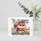 リスおもしろいル ポストカード (スタンド正面)