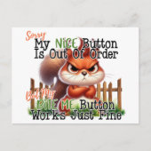 リスおもしろいル ポストカード (正面)