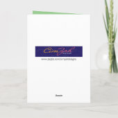 リスおもしろいル – 私のナッツを見たい？誕生日カード カード (裏面)