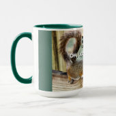 リスおもしろい引用文の写真の追加 マグカップ (左)