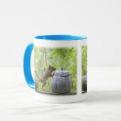 リスおよびクッキー用の瓶 マグカップ (正面左)