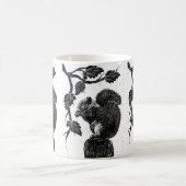 リスおよびドングリ コーヒーマグカップ (中央)