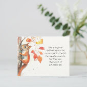 リスお洒落ル ポストカード (スタンド正面)