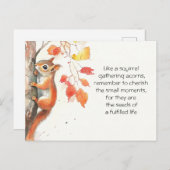 リスお洒落ル ポストカード (正面/裏面)