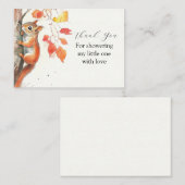 リスお洒落レル ノートカード (正面/裏面)