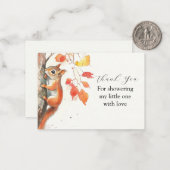 リスお洒落レル ノートカード (正面/裏面インサイチュ)