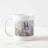 リスからのクリスマスの挨拶おもしろい。 コーヒーマグカップ (左)