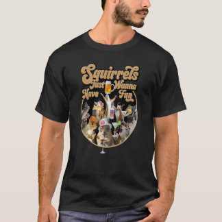 リスがおもしろいリスを飼いたい Tシャツ