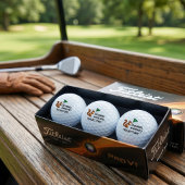 リスがお墨付きのTitleistゴルフボール3個パック ゴルフボール