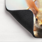 リスが付いているマウスパッド マウスパッド (コーナー)
