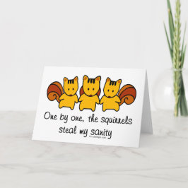 リスが僕の正気を取る カード