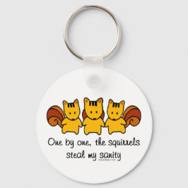 リスが僕の正気を取る キーホルダー