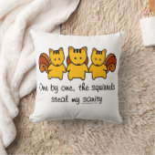 リスが僕の正気を取る クッション (ブランケット)