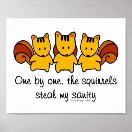 リスが僕の正気を取る ポスター