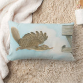 リスが夢を見ると ランバークッション (ブランケット)