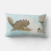 リスが夢を見ると ランバークッション (裏面)