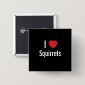 リスが大好き 缶バッジ (正面&裏面)