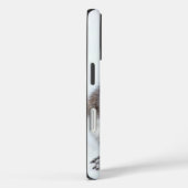 リスが木の実を食べる かわいい冬の写真 Case-Mate iPhoneケース (裏面 / 右)