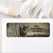 リスが私にやらせた ラベル (インサイチュ)