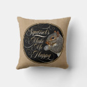 リスが私を幸せにする – リスの恋人 クッション (裏面)