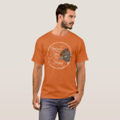 リスが私を幸せにする – リスの恋人 Tシャツ (正面フル)