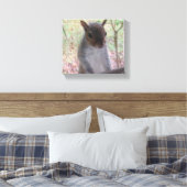 リスが言った！ キャンバスプリント (インサイチュ (寝室))